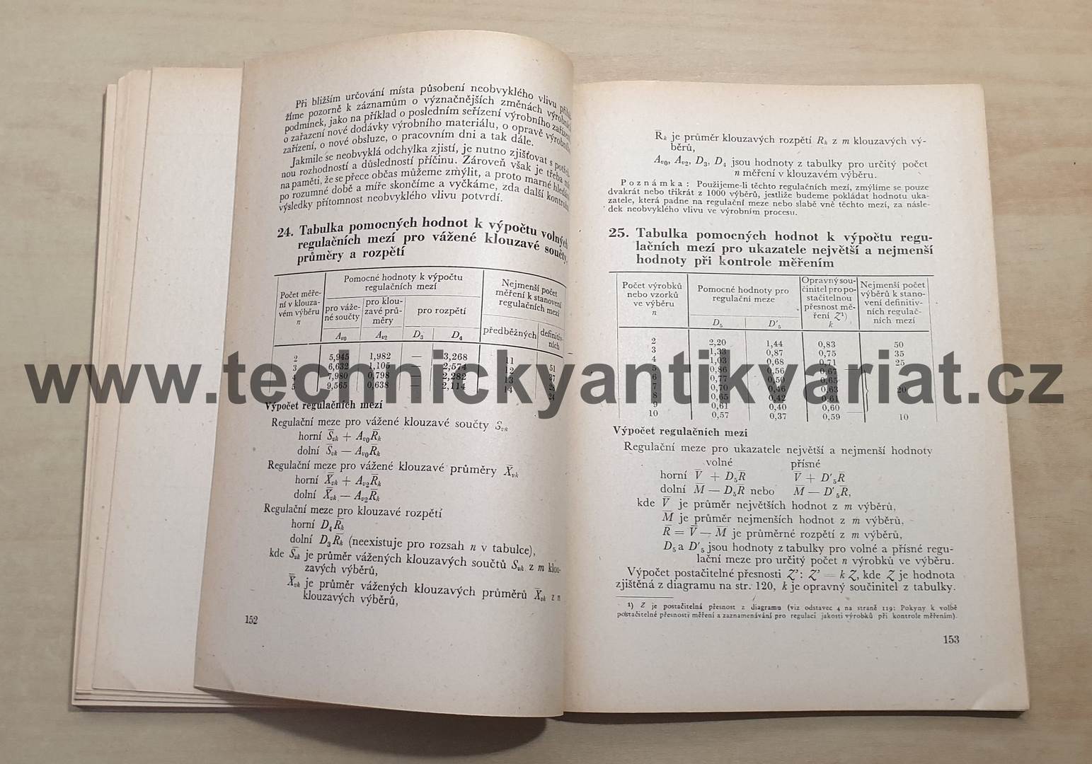 Regulace jakosti výrobků při kontrole měření I. Jan Uchytil (1950)