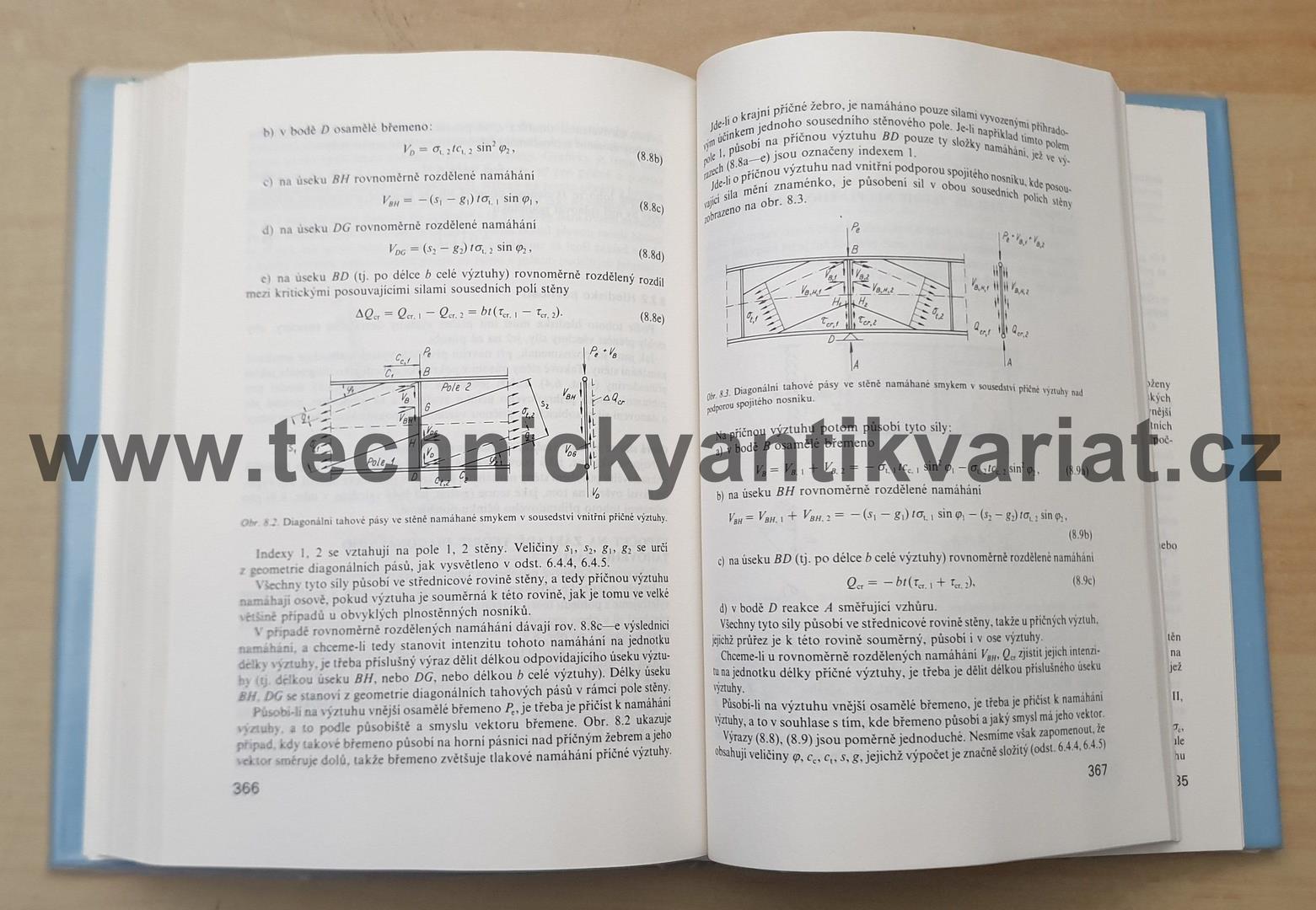 Navrhování pásů a stěn ocelových konstrukcí z hlediska stability - Miroslav Škaloud (1988)