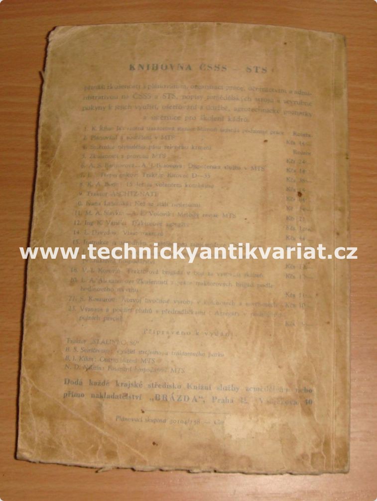 Traktor "ASCHTZ - NATI" 1TA a DT 54 