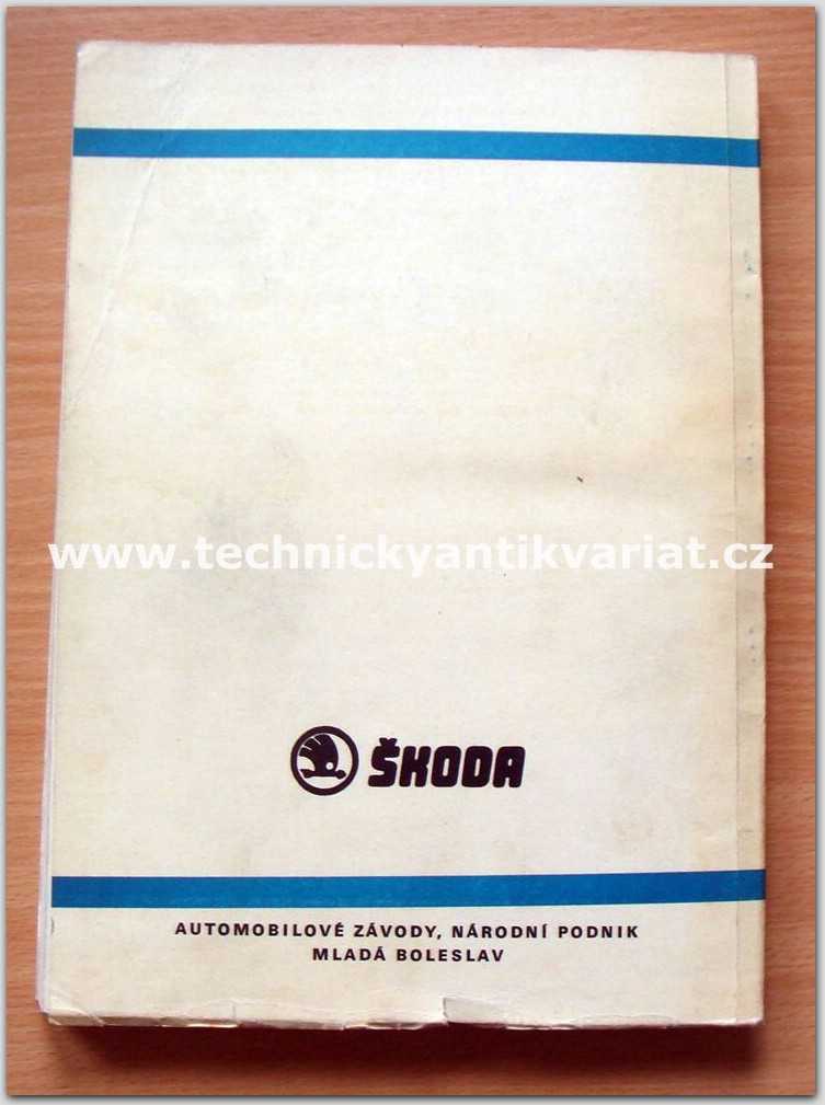 ŠKODA 105S, 105L, 105GL, 120, 120L, 120LS, 120GLS, Garde kontrola