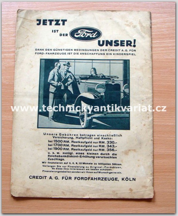 Ford im Bild 1931