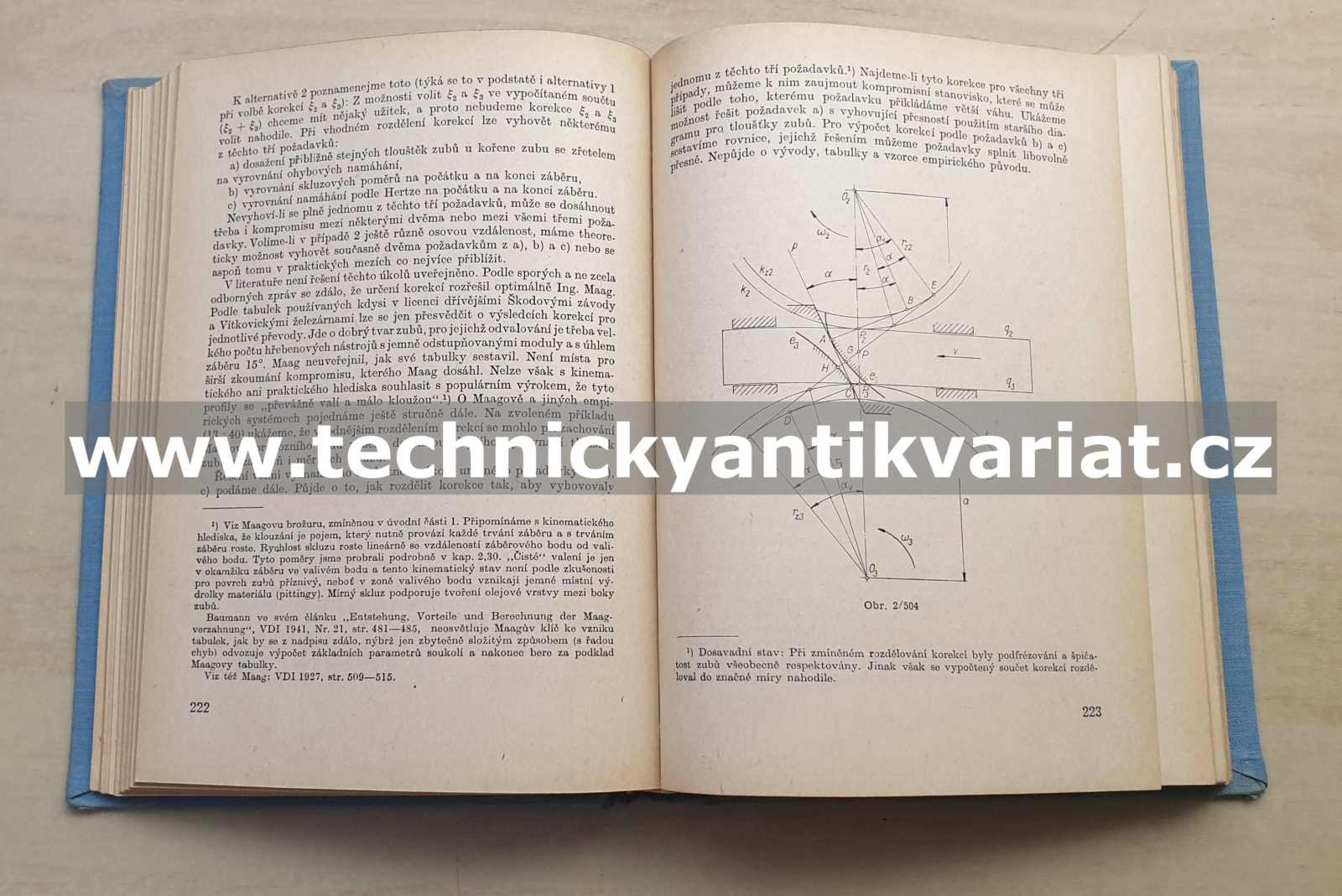 Theorie a výpočty ozubených kol I. - Miroslav Šejvl (1957)