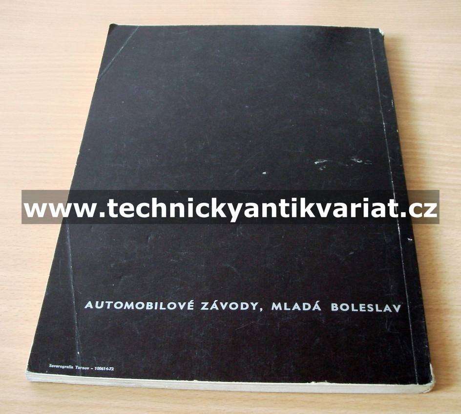 Škoda 100,100L,110L,110LS - Dílenská příručka (1974)