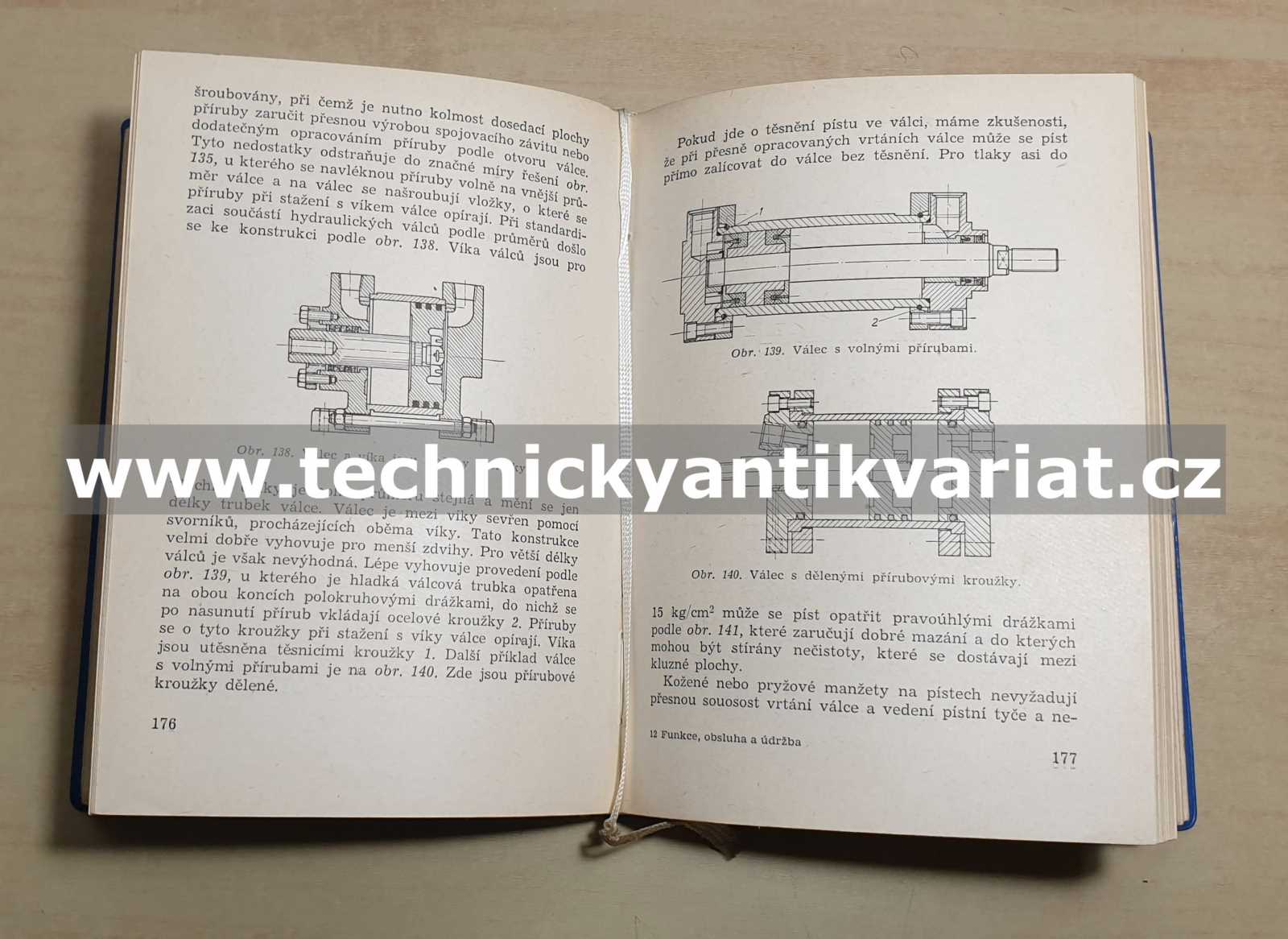 Funkce, obsluha a údržba hydraulických pohonů obráběcích strojů - Josef Pivoňka (1962)