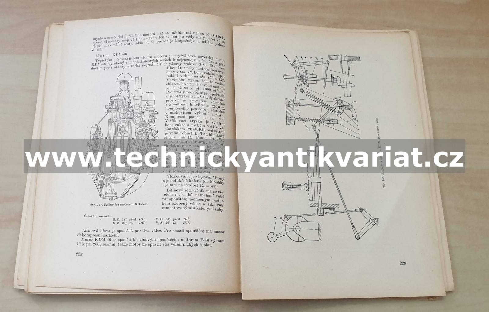 Naftové motory čtyřdobé III. díl (1955)