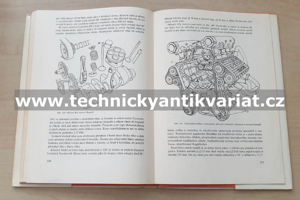 Motory závodních automobilů - Julius Mackerle (1980)