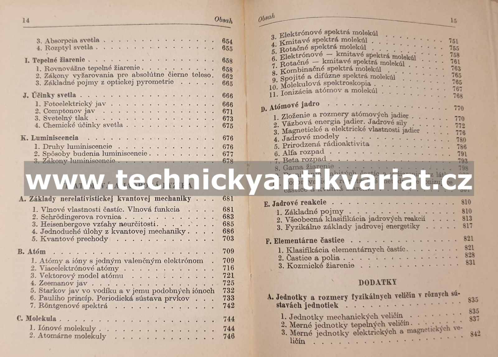 Příručka fyziky - Javorskij, Detlaf (1965)