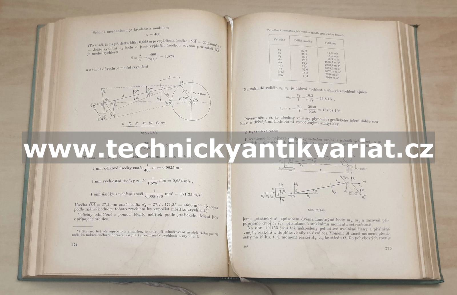 Technická mechanika III. dynamika - Josef Šrejtr (1958)