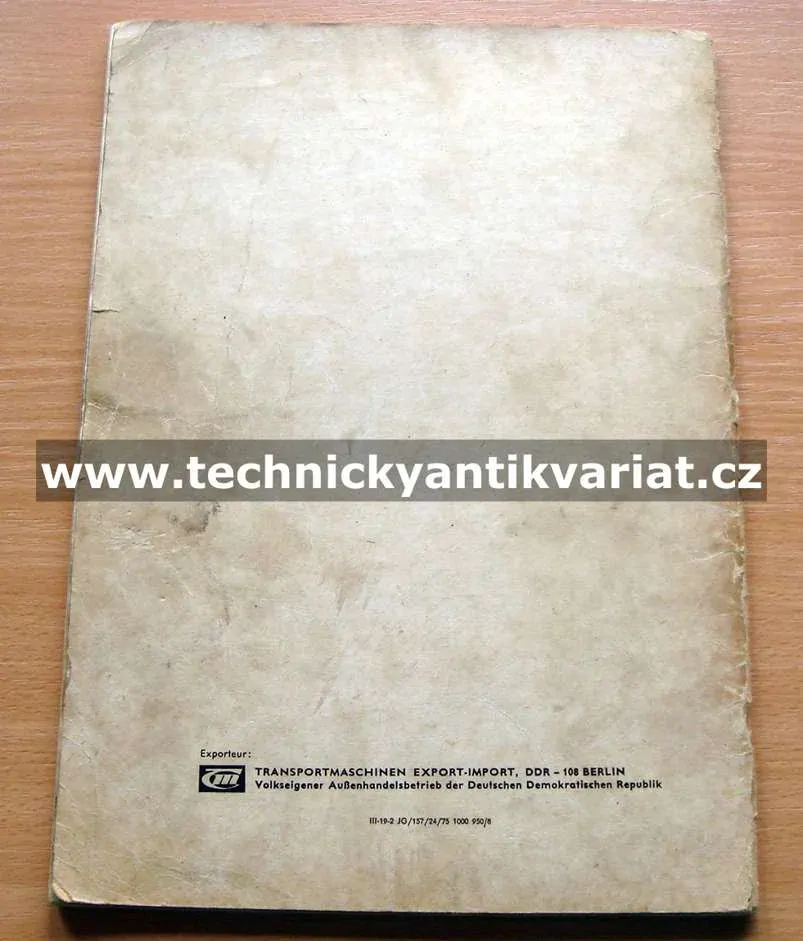 Fortschritt - žací řádkovač E 301