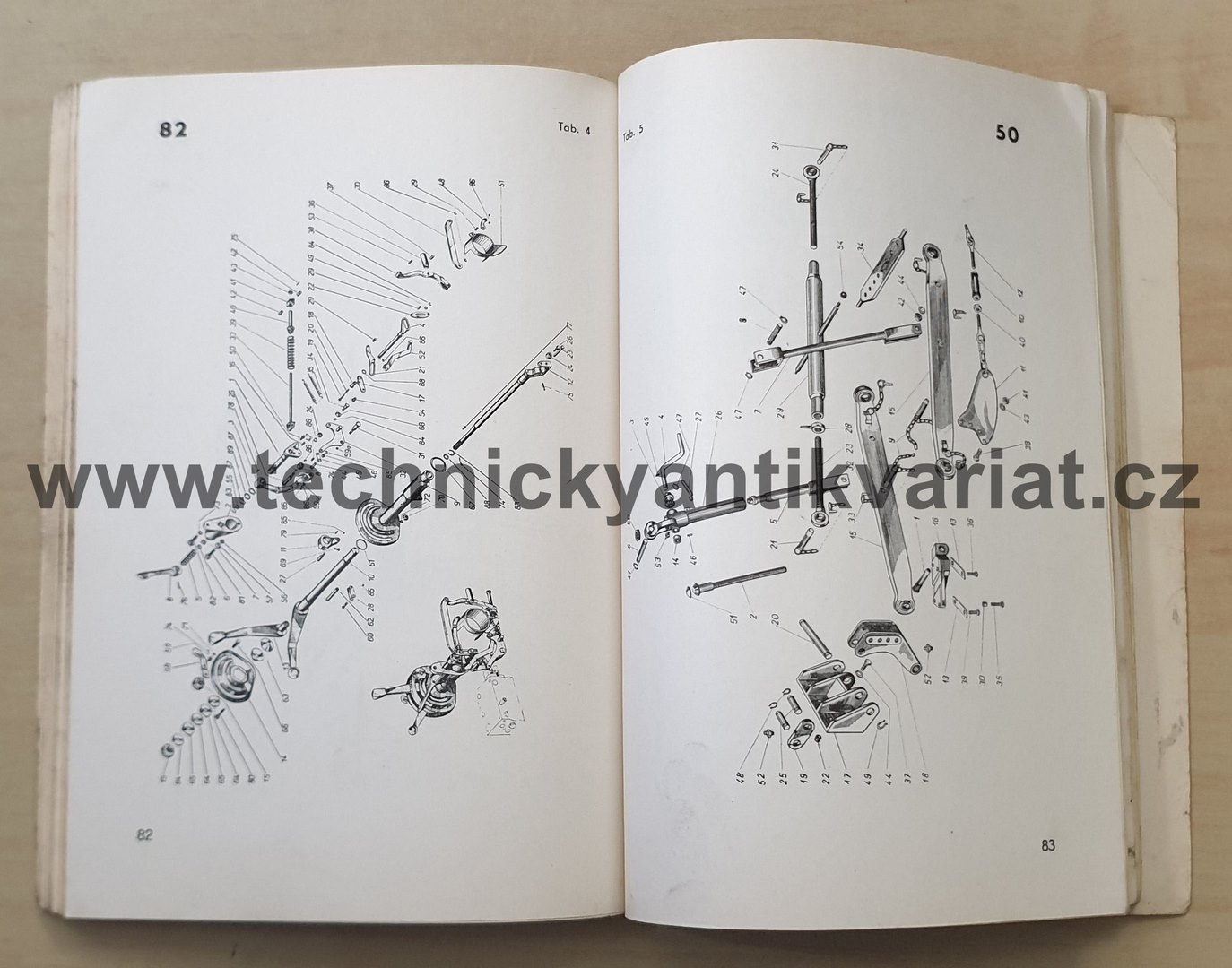 Zetormatic - regulační hydraulika (popis, údržba, seřízení, seznam náhradních dílů)