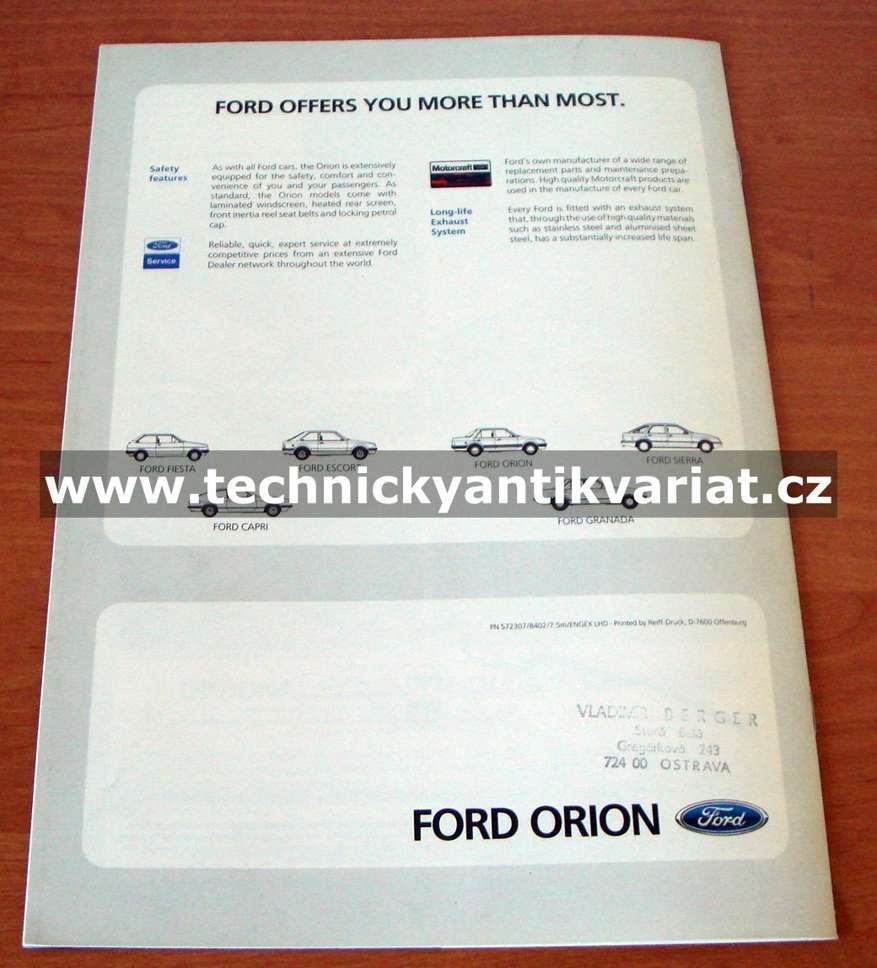 Ford Orion