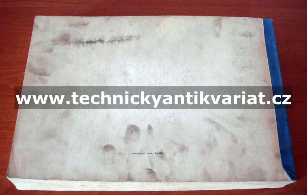 Avia A31.1 - katalog náhradních dílů (1988)