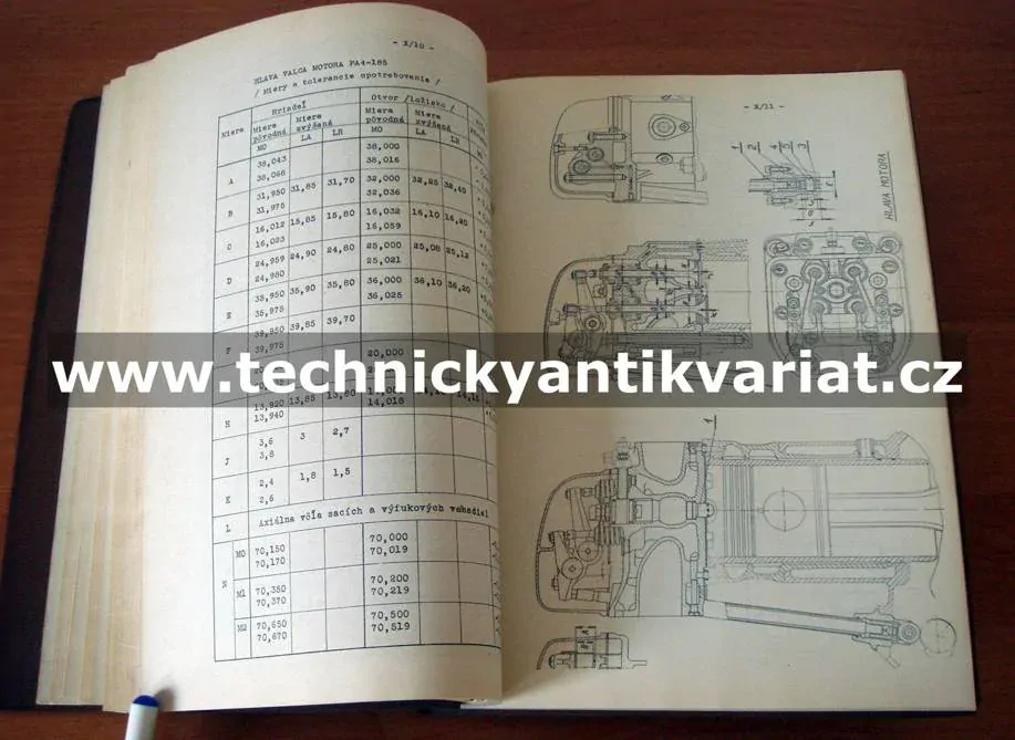 Naftový motor PA4 -185 Semt pielstick