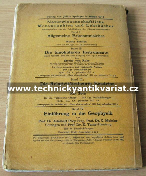 Die Fernrohre und Entfernungsmesser