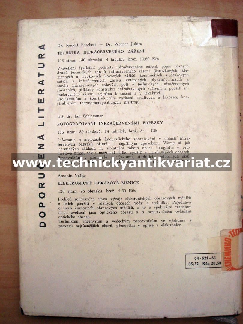 Infračervené zařízení a jeho využití - Antonín Vaško (1963)