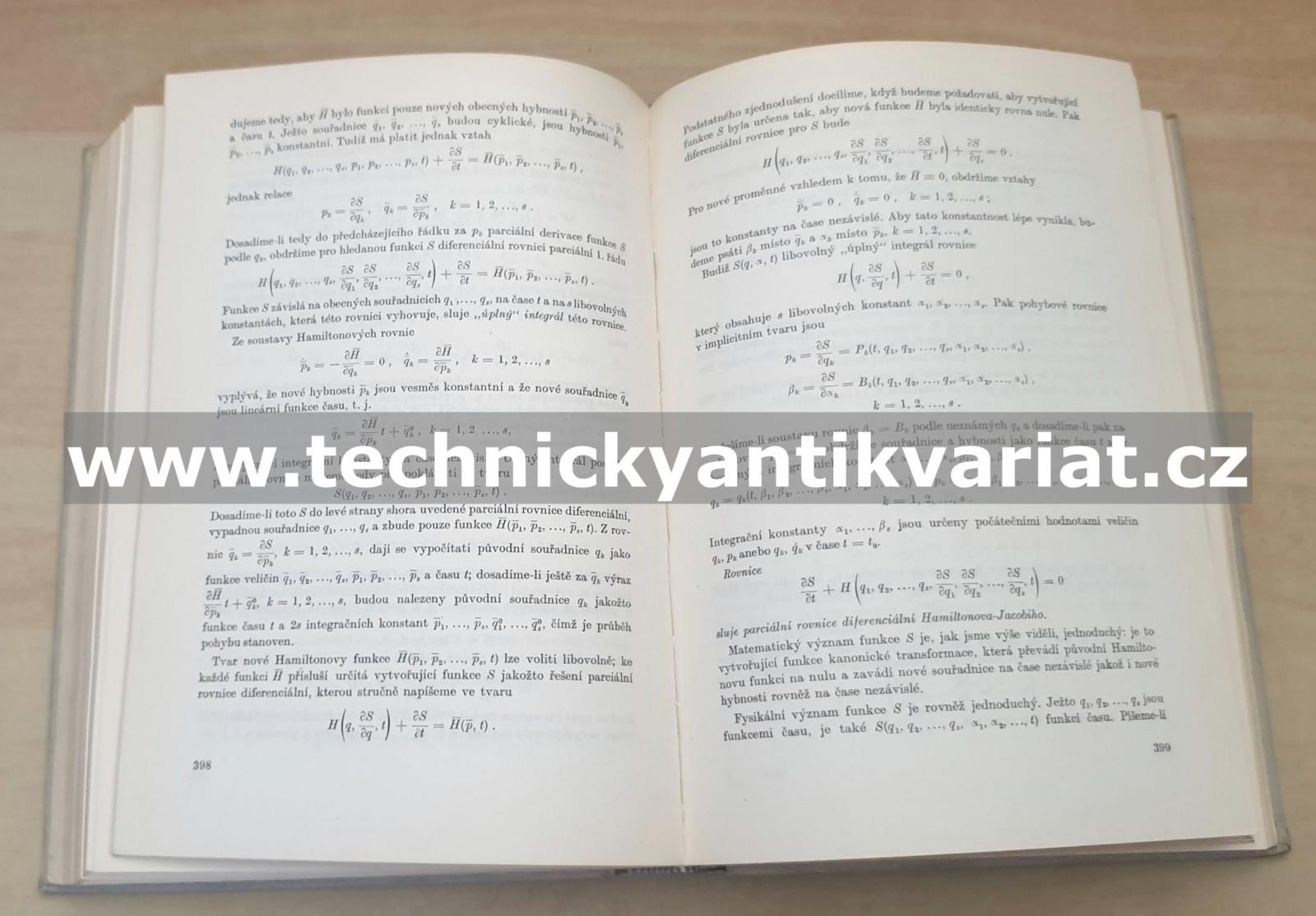 Mechanika hmotných bodů a tuhého tělesa I. úvod do theoretické fysiky - Viktor Trkal (1956)