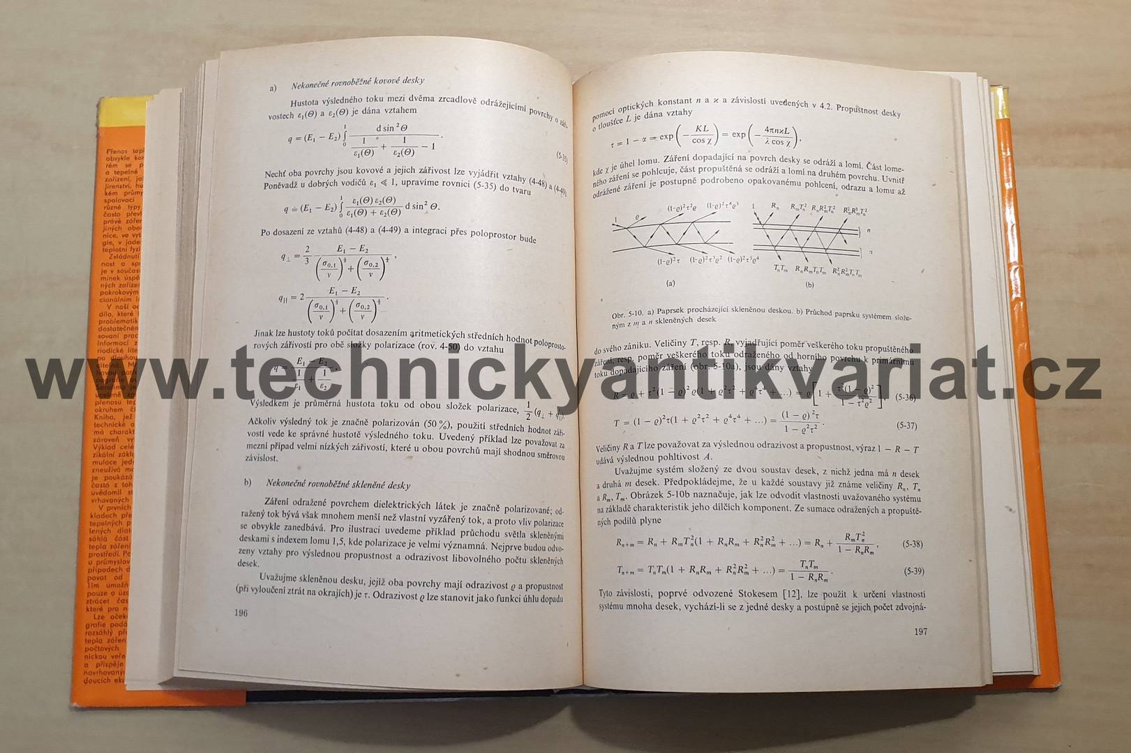 Přenos tepla zářením - H.C. Hottel, A.F. Sarofim (1979)