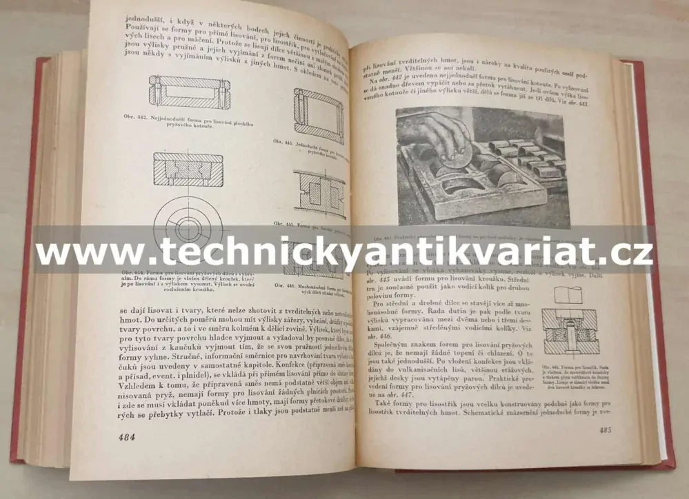 Přehled výroby zpracování a použití plastických hmot - Blabolil (1956)