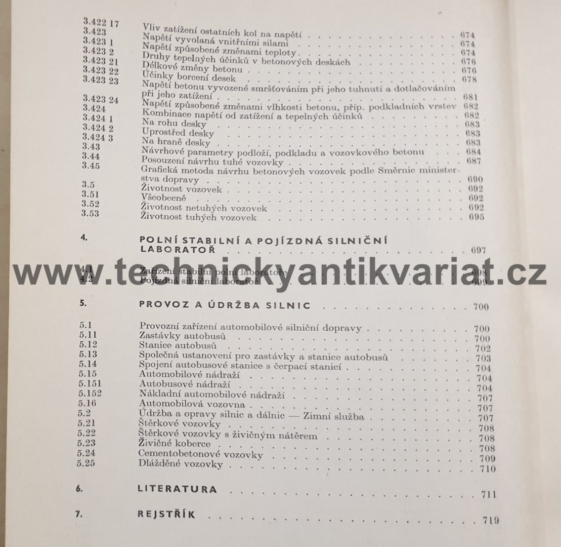 Silniční stavitelství II. - J. Špůrek (1969)