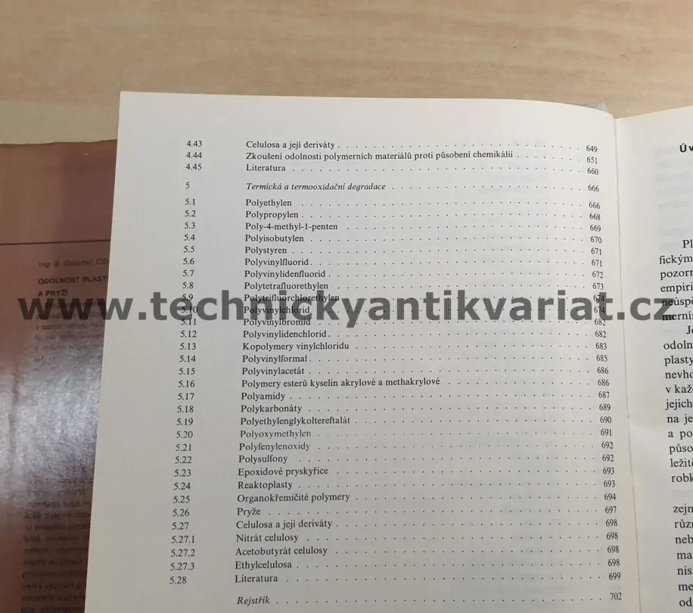 Odolnost plastů a pryží - Břetislav Doležal (1981)