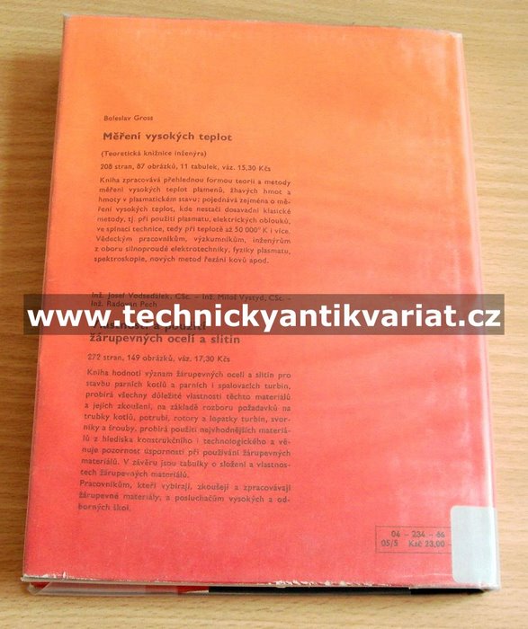 Vysokoteplotní materiály - Bohuslav Čech (1966)