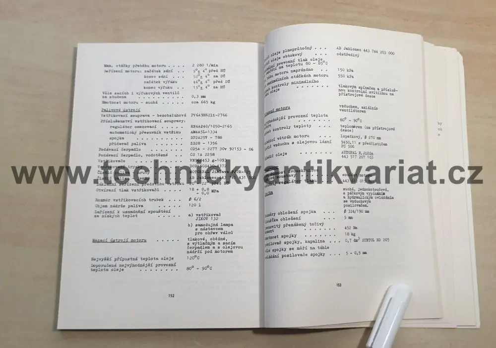 Praga V3S M2 - príručka vodiča (1987)