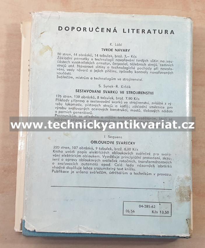 Svářeč I.- Brhlík, Hrabovec, Komora, Skokna, Vrána (1962)
