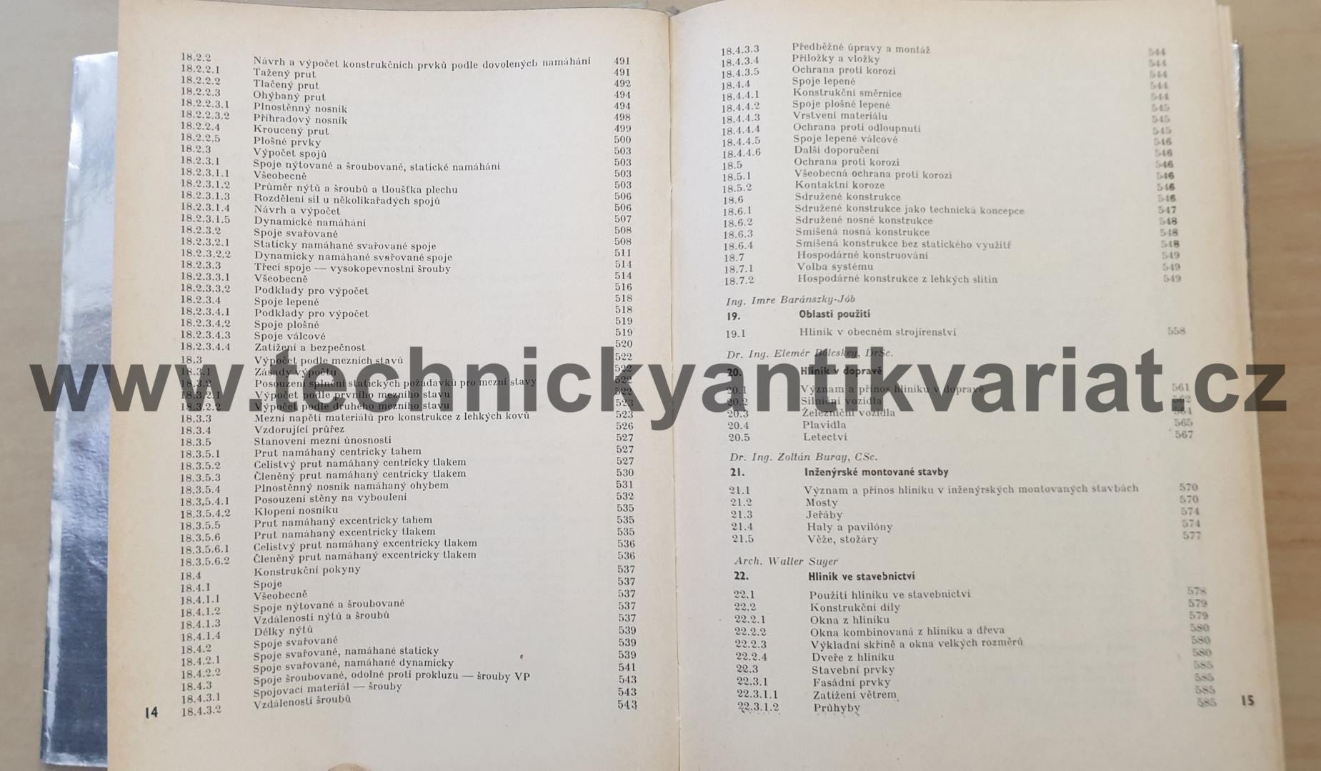 Příručka o hliníku - kolektiv autorů (1969)