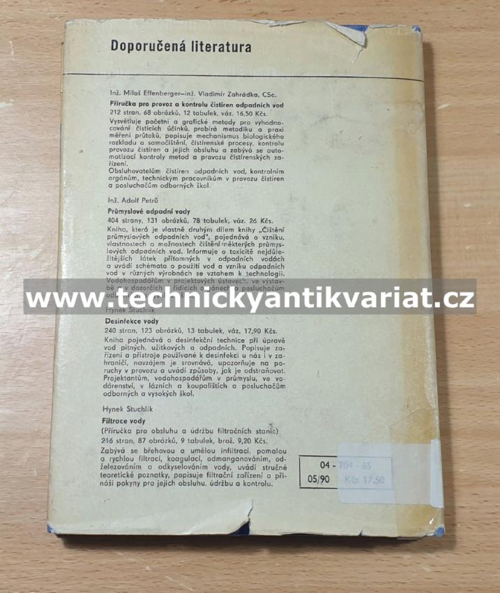 Čištění odpadních vod z povrchové úpravy kovů - Šolín, Ptáček (1965)