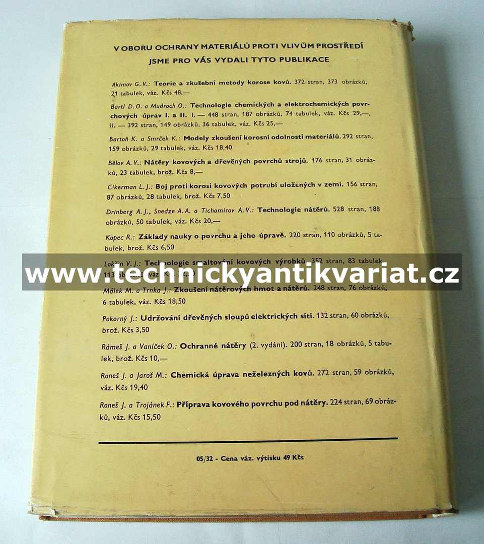 Tropikalizace elektrických zařízení - Rychtera, Bartáková (1960)