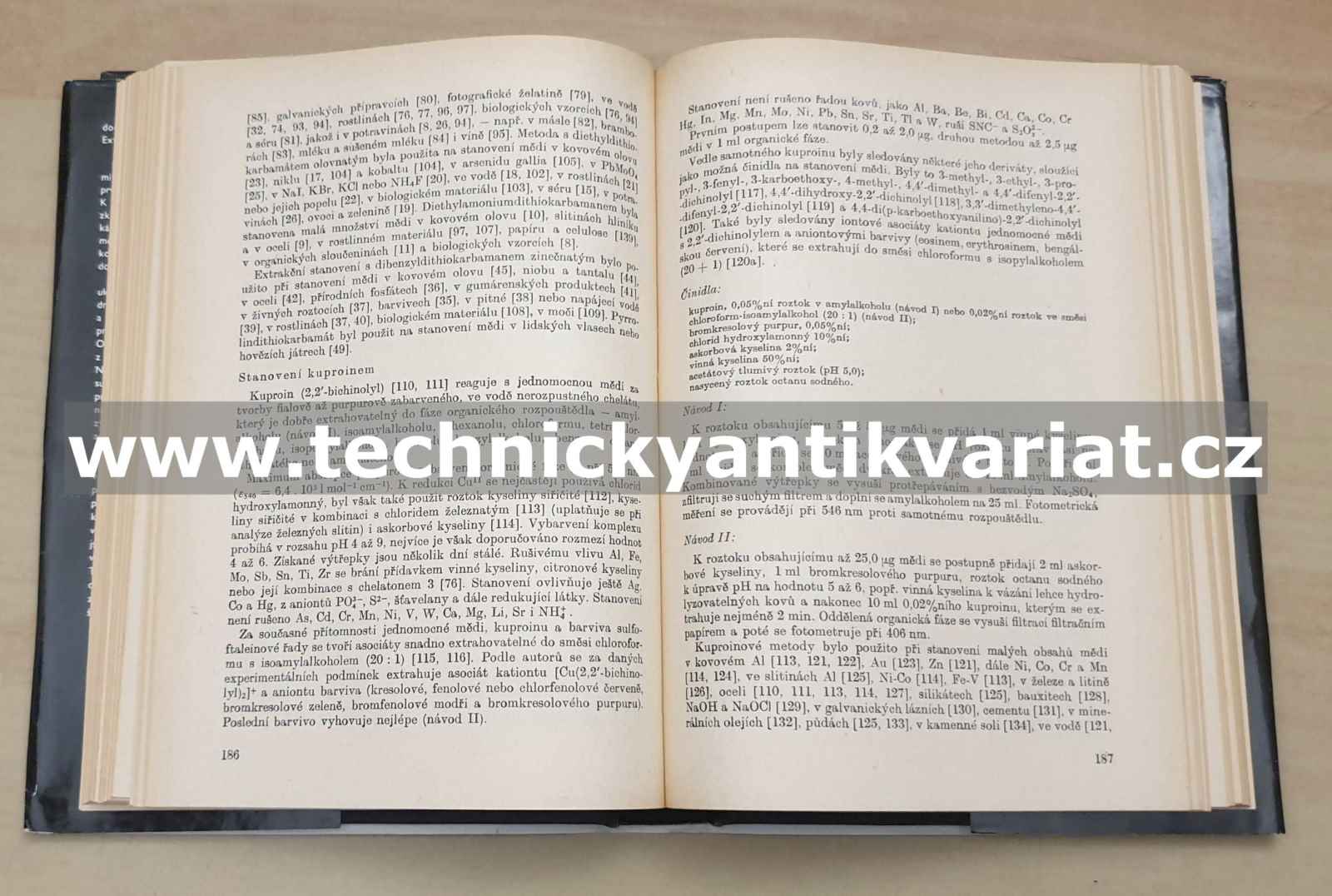 Extrakční spektrofotometrie kovů a nekovů - Miroslav Malát (1988)