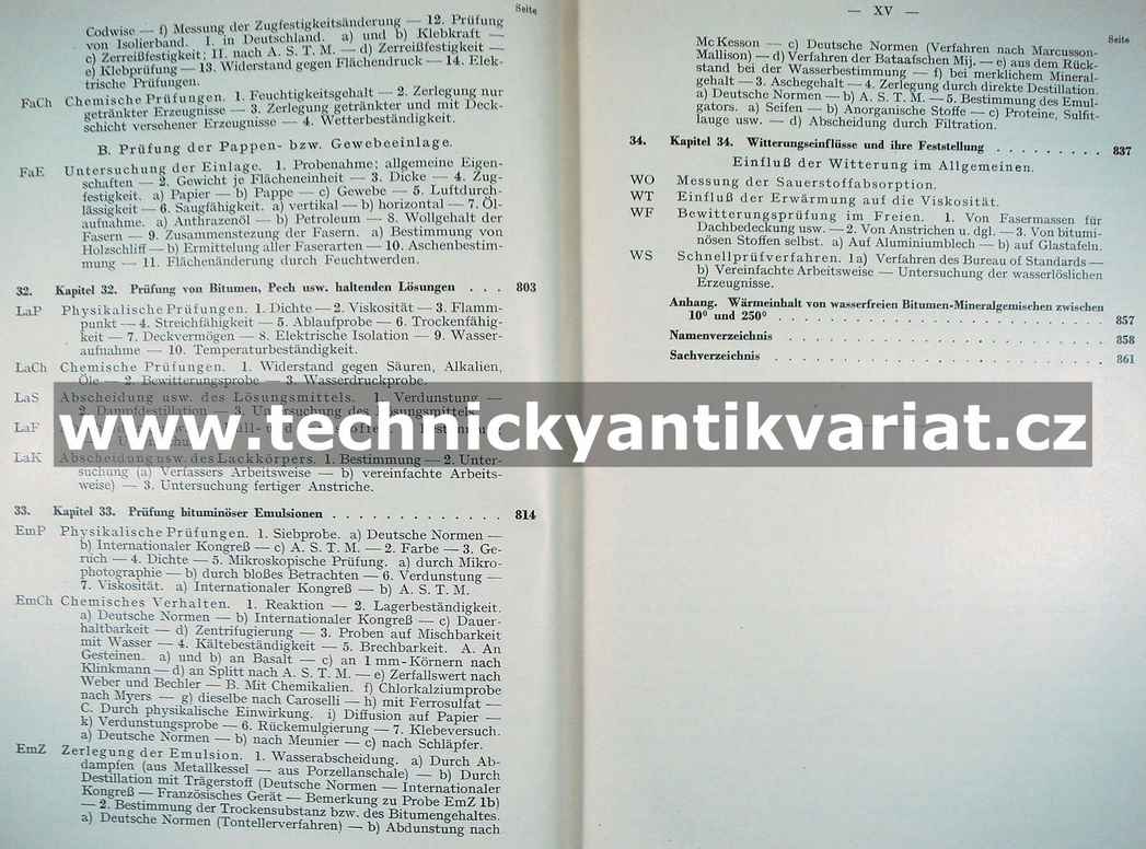 Asphalte und verwandte stoffe