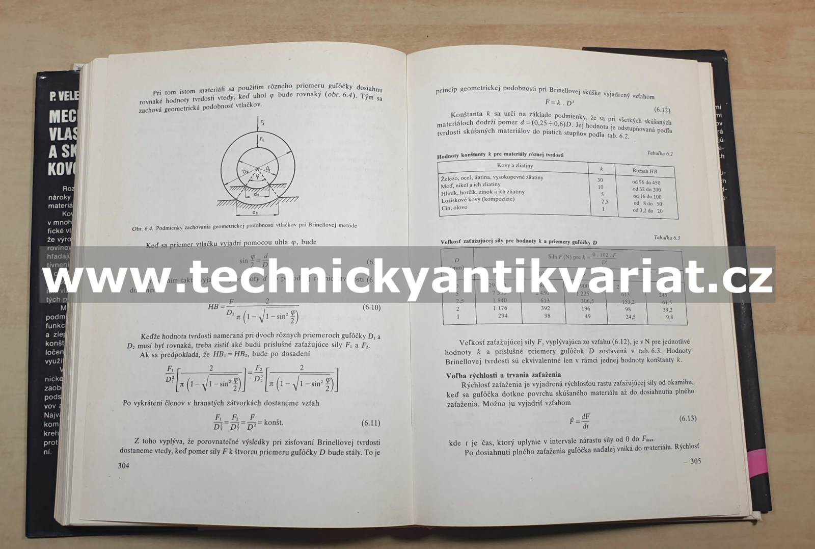 Mechanické vlastnosti a skúšanie kovov - Povol Veles (1985
