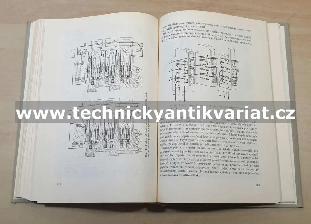 Spínací přístroje a rozvaděče na vysoké napětí - Novotný, Vávra (1986)