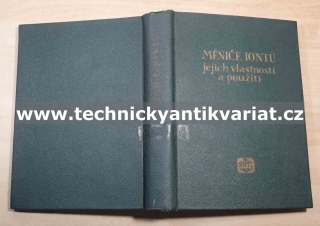 Měniče iontů, jejich vlastnosti a použití (1954)