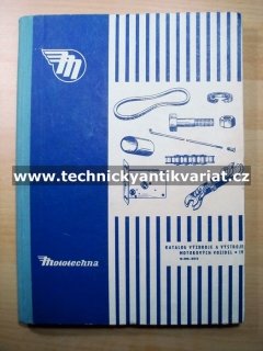 Katalog výzbroje a výstroje motorových vozidel IV. - 1958