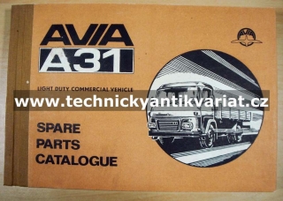 Avia A30 - Spare parts catalogue