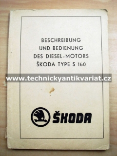 Škoda S160 - Beschreibung und Bedienung, ersatzteile
