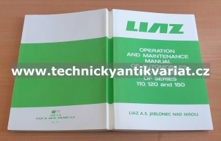 Liaz 110, 120, 150 - Operation and maintenance manual of automobiles and chassis (1991)