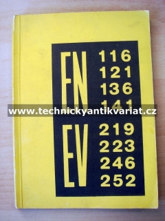 Vozík EN116, EN121, EN136, EN141, EV219, EV223, EV246, EV252 - návod k obsluze