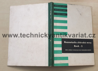 Rozmetadlo chlévské mrvy RmA2 - návod k obsluze, seznam dílů (1961)