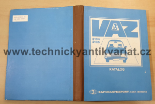 VAZ 2104, 2105 - katalog (1986)