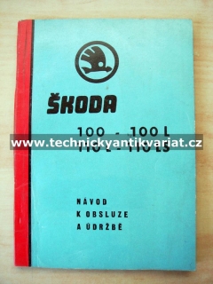 Škoda 100, 100L, 110L, 110LS - návod k obsluze (1974)