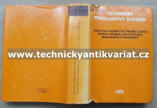Technický prekladový slovník - Automatizačná technika - AJ, D, F, R, Š, P, M, S (1975)