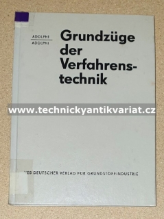 Grundzuge der Verfahrens technik - Adolphi (1982)