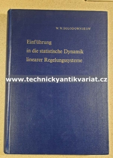 Einfuhrung in die statistische Dynamik lineare Regelungssysteme - Solodovnikov (1963)