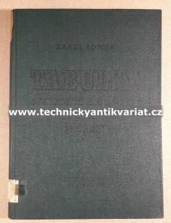 Tabulky statických hodnot válcovaných průřezů - Karel Tomek (1955)
