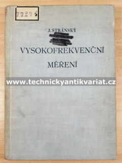 Vysokofrekvenční měření - Josef Stránský (1954)