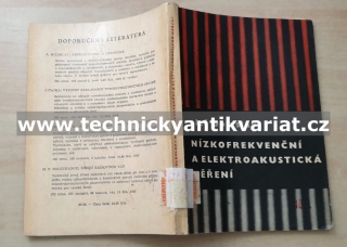 Nízkofrekvenční a elektroakustická měření - Aleš Boleslav (1961)