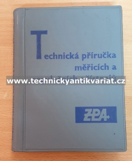 Technická příručka měřících a regulačních přístrojů I.díl (1958)